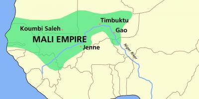 Regatul Mali hartă
